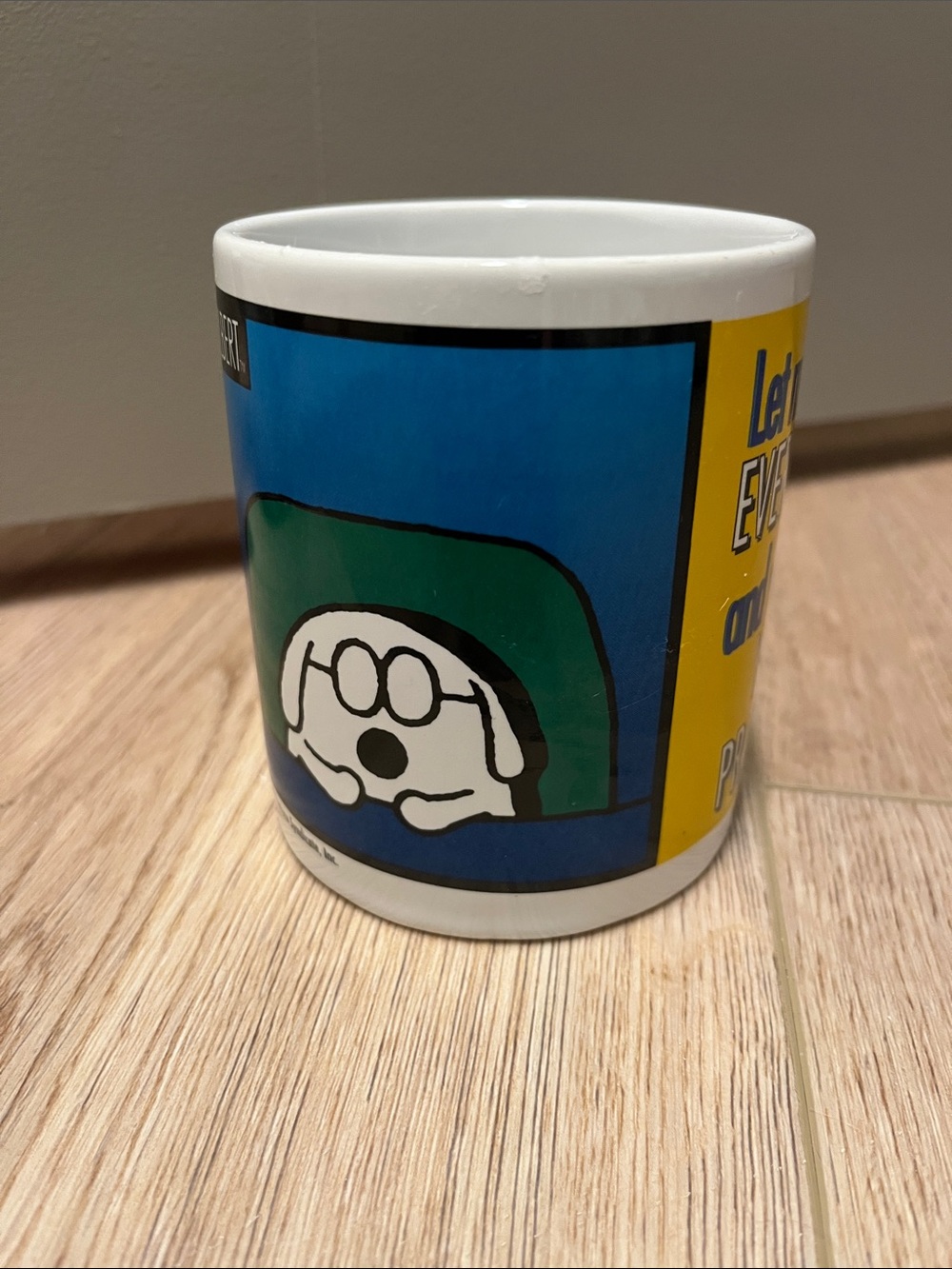 DILBERT by Scott Adams Cartoon Graphic Ceramic Mug